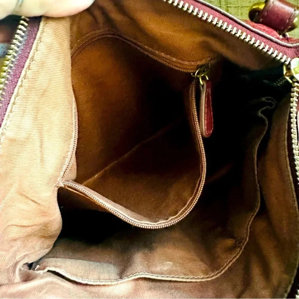 Fossil Amanda Leather Patchwork Crossbody - image 10